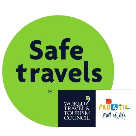 Safe travels label