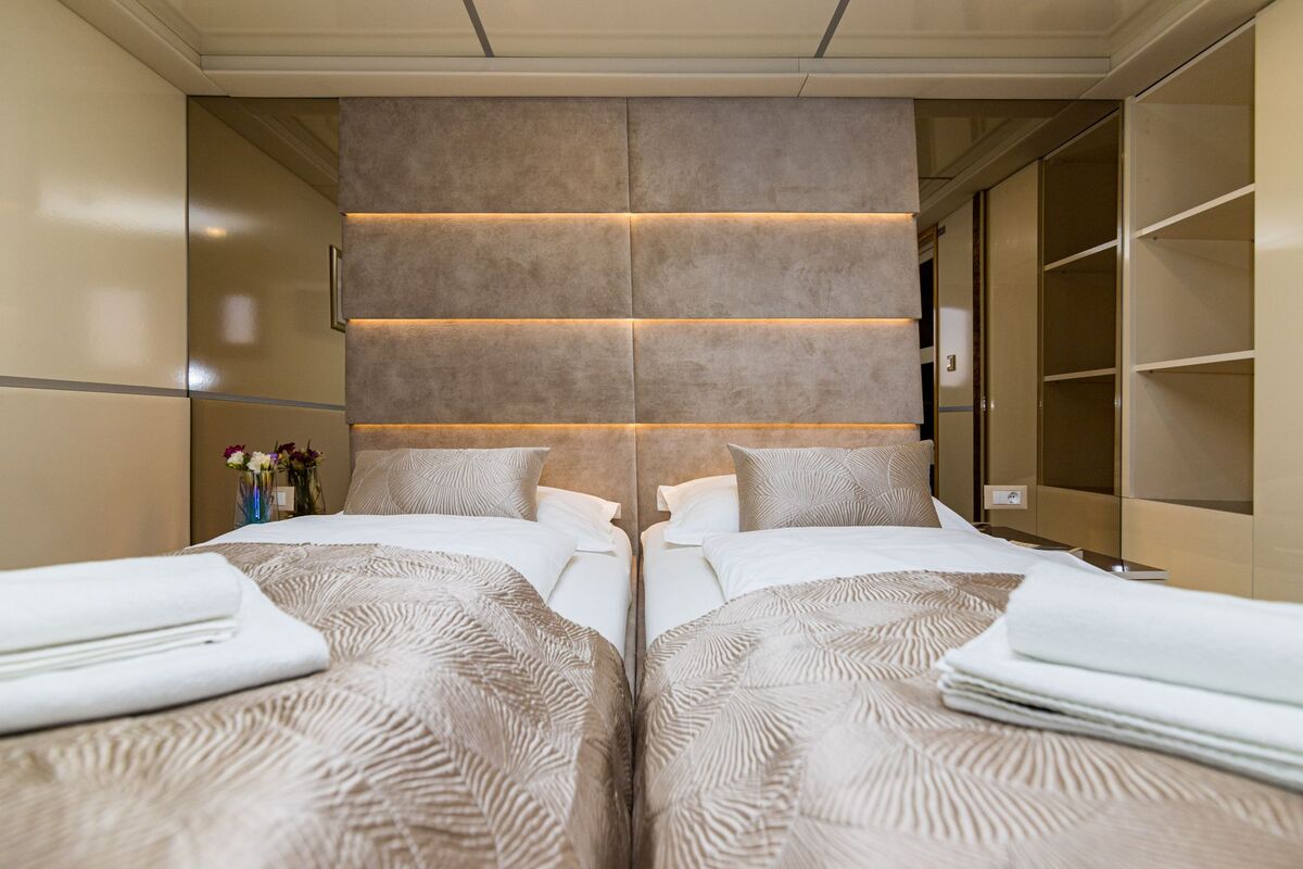 Double bed stateroom on MS Melody